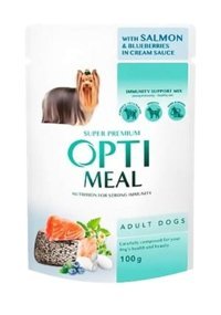 Optimeal Super Premium Somonlu Yaş Köpek Maması 100 gr Tekli