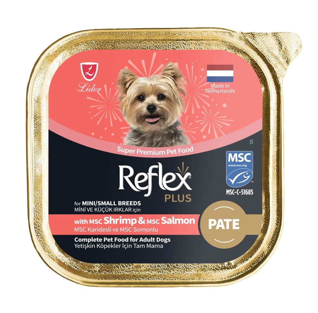 Reflex Plus Karidesli - Somonlu Yaş Köpek Maması 85 gr Tekli