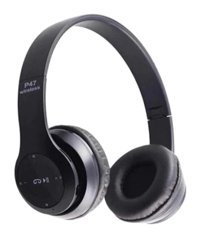 Okmore P47 Kulak Üstü Kablosuz Bluetooth Kulaklık Siyah