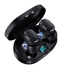 Dvr Gsm E6S Kulak İçi Kablosuz Bluetooth Kulaklık Siyah
