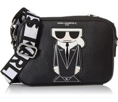 Karl Lagerfeld Paris Maybelle Kadın Omuz Çantası Siyah