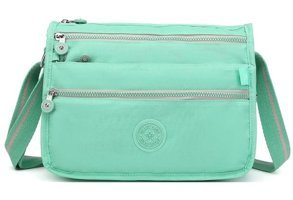 Smart Bags Krinkıl Kumaş Postacı A. Kadın Omuz Çantası Yeşil
