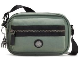 Kipling 1533023694 Enise Kadın Omuz Çantası Siyah - Yeşil