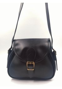 Melen Shoes Couture Toka Detaylı Kadın Omuz Çantası Siyah