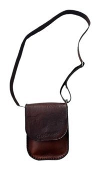 Lnleather Deri Elişçiliği Butiküretim ÖzelTasarım Kadın Omuz Çantası Kahverengi
