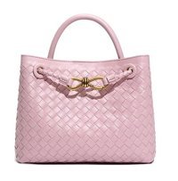 Happyplanet Basit Ve Çok Yönlü Büyük Kapasiteli Sakura Kadın Omuz Çantası Toz Pembe