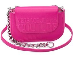 Versace Jeans Couture Monokrom Kadın Omuz Çantası Fuşya