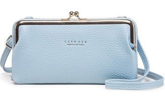 Forestbird Clutch Kadın Omuz Çantası Mavi