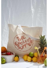 Manuka Körüklü Kanvas Bez Summer Kadın Omuz Çantası Ekru