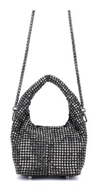 Tamer Tanca Vegan Metalik 921 26675 Bn Y24 Pewter Kadın Omuz Çantası Metalik