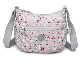Smart Bags Smb3169 Krinkıl Parçacık Parçacık Kadın Omuz Çantası Gri