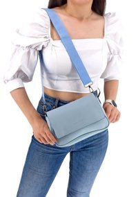 Çlk Accessories Spor Askı Çok Hafif Basic Kadın Omuz Çantası Mavi