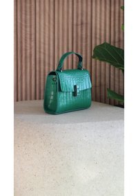 Watchofroyal Desenli Daisy Kadın Omuz Çantası Yeşil