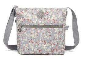 Smart Bags Krinkıl Çiçekli Smb3163 Kadın Omuz Çantası Çok Renkli
