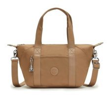 Kipling Art Mini Soft Almond Kadın Omuz Çantası Kahverengi