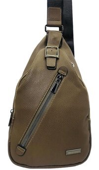 Necati Çanta Unisex Body Bag Gögüs 354 Kadın Omuz Çantası Bej