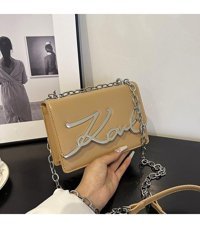 Worryfreeshopping Lbw Fashion Versatile Zincirli Kadın Omuz Çantası Haki
