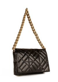 Luwwe Bag'S Kapitoneli Zincir 20652 Kadın Omuz Çantası Siyah