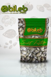 Bileb Leblebi Kabuklu Kavrulmuş Siirt Yöresi Tane Antep Fıstığı 500 gr