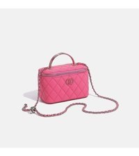 Layla Küçük Kokulu Stil Kutu El Tipi Kadın Omuz Çantası Pembe