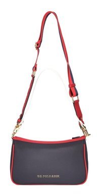 U.S. Polo Assn. Us24278R1093 Kadın Omuz Çantası Beyaz - Lacivert - Kırmızı