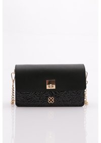 Dgn 0451745R7007 Mini Kadın Omuz Çantası Siyah