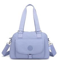 Smart Bags Krinkıl Kumaş 1122 Lila Kadın Omuz Çantası Yeşil