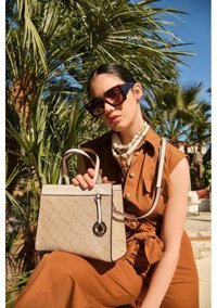 U.S. Polo Assn. Us23100 Kadın Omuz Çantası Bej