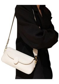 Alibee Küçük Moda Mini Kadın Omuz Çantası Beyaz