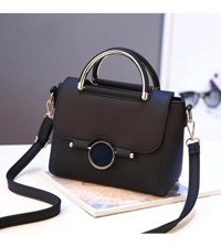 Happyplanet Bn Moda Kilitli Tatlı Kadın Omuz Çantası Siyah