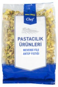 Metro Chef Meverdi Çiğ Yöresi File Antep Fıstığı 1 kg