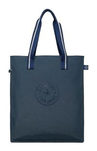 Smart Bags 20223076K Krinkıl Kumaş Kadın Omuz Çantası Lacivert