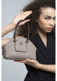 Valentino Orlandi 075 El Vlt_075R4604 Kadın Omuz Çantası Kahverengi - Taş Rengi