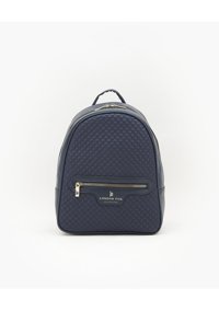 London Fog Peter Nylon Quilt Backpack 23003 Kadın Omuz Çantası Lacivert