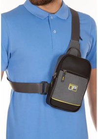Yb Collection Al3873 Unisex Su Geçirmez Kulaklık Çıkışlı Kadın Omuz Çantası Gri