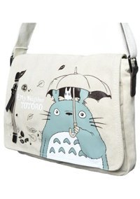 Chelsea Anime Totoro Kadın Omuz Çantası Beyaz