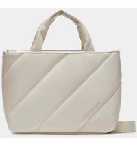Calvin Klein K60K611957 Yan Kadın Omuz Çantası Beyaz