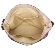 Worryfreeshopping Wr409611 Vintage Stil Püskül Kadın Omuz Çantası Beyaz