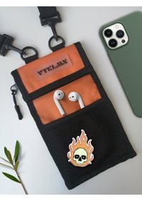 Vatkalimon Unisex Kadın Omuz Çantası Turuncu