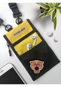 Vatkalimon Unisex Kadın Omuz Çantası Sarı