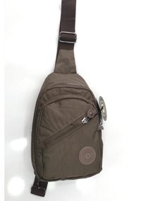 Bevitton Unisex Krinkıl Ön 3200 Kadın Omuz Çantası Vizon