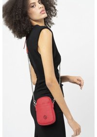 Valentino Orlandi Monogram Vlt042 Kadın Omuz Çantası Kırmızı