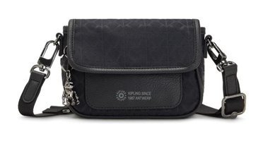 Kipling Inaki S Sıgnature Kadın Omuz Çantası Siyah