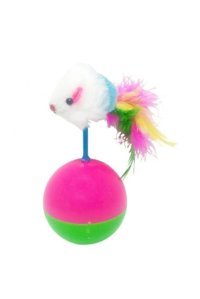 Brn Petshop Hareketli Tüylü Yakalama Yavru Hacıyatmaz Kedi Oyuncağı