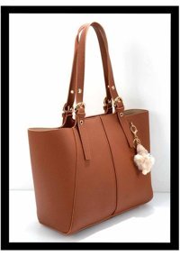 Bambi C06102397809 Kadın Omuz Çantası Taba