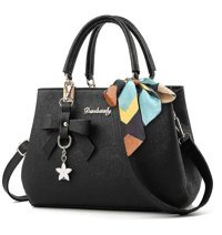 Alibee İş Bag Ladies Tasarımcısı Sahte Deri Omuz Tote Kadın Omuz Çantası Siyah