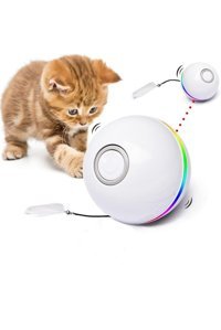 Kedimo Hareketli Kedi Otlu Sesli Diş Kaşıma Yavru Top Kedi Oyuncağı