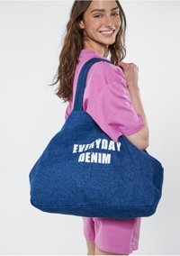 Everyday Denim Kadın Omuz Çantası Mavi