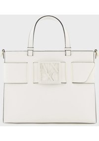 Armani Exchange 942689 0A874 47710 Kadın Omuz Çantası Beyaz
