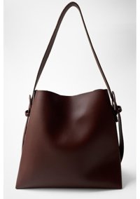 Modhy Nomu Toka Detaylı Shopper Kadın Omuz Çantası Bordo